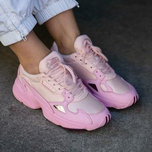 NWT pink adidas falcon